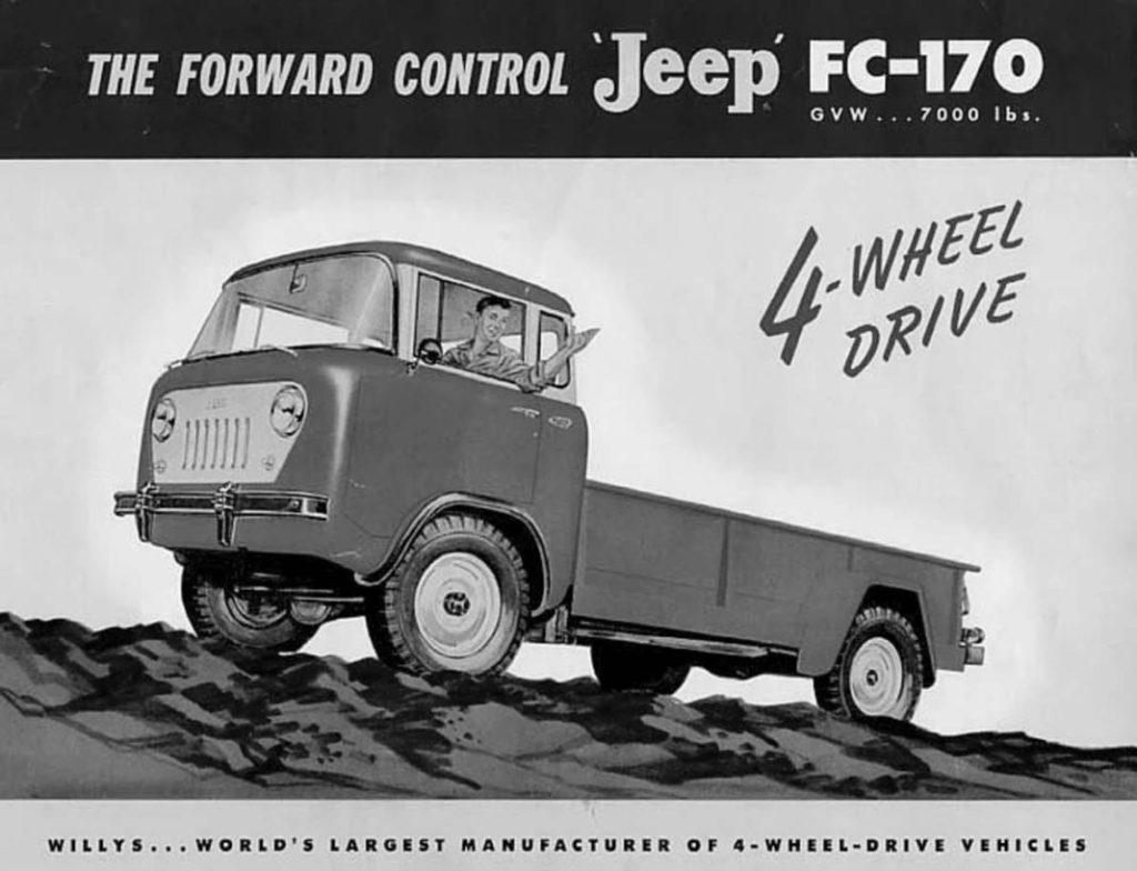 Pick up, pick-up, pickup… ¿De dónde viene el barbarismo con el que nos referimos a las camionetas todoterreno? 4 Motor16 pick up anuncio jeep forward control Motor16