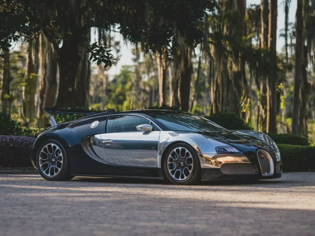 2009 Bugatti Veyron Sang Bleu Sothebys 1 Motor16
