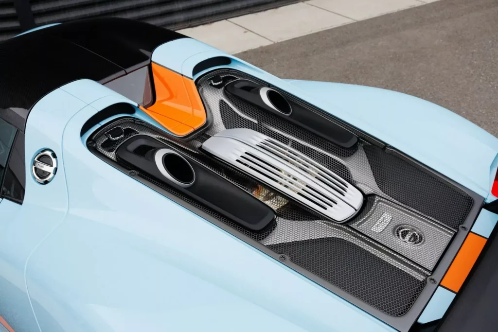 2015 Porsche 918 Spyder Gulf Gooding 5 Motor16