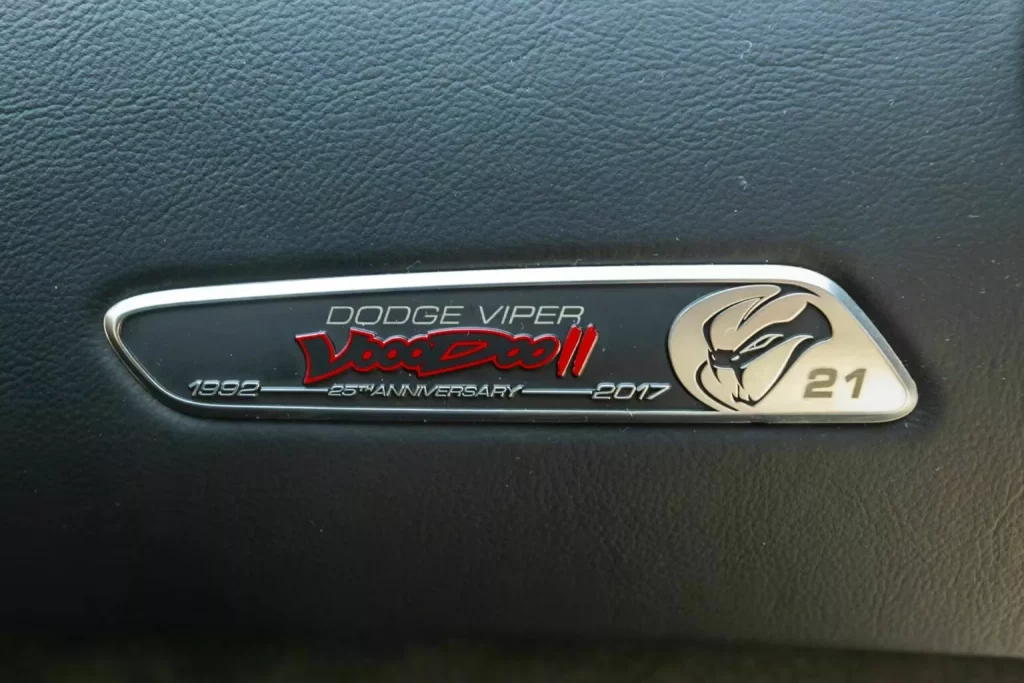 2017 Dodge Viper ACR VoooDoo II Edition 20 Motor16