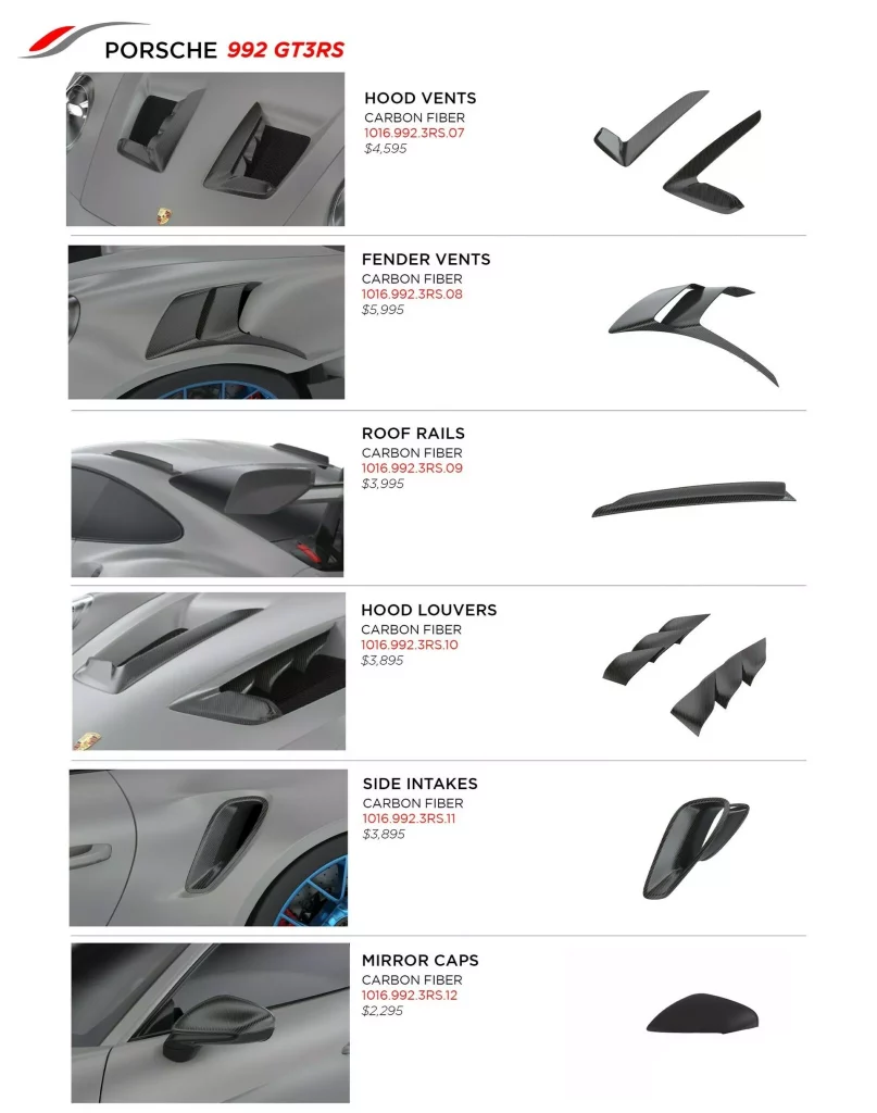 Extra de carbono para el Porsche 911 GT3 RS gracias a 1016 Industries 5 Motor16 2024 1016 Industries Porsche 911 GT3 RS 2 Motor16