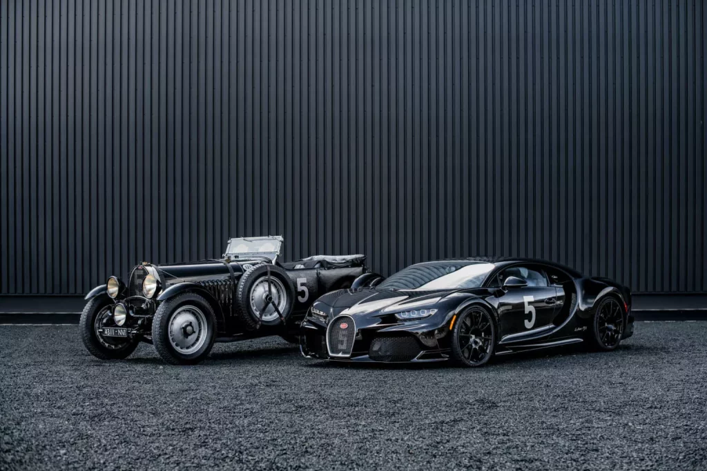 2024 Bugatti Chiron Hommage T50S. Imagen exterior.