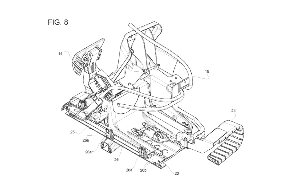 Ferrari patenta el cockpit de su futuro superdeportivo. con el que se ríe del McLaren F1 4 Motor16 2024 Ferrari Cockpit Patente 3 Motor16