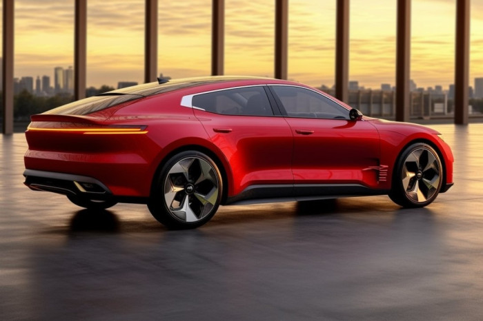 El Kia EV8 será una realidad eléctrica que sucederá al Stinger 2 Motor16 2024 Kia EV8 GT1 Teaser. Imagen trasera.