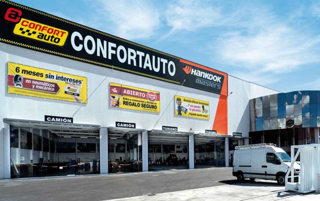 Confortauto, red del Grupo Soledad, especialista en neumáticos líder en Google de calidad y experiencia cliente 2 Motor16 5 CONFORT AUTO HKM FACHADA Motor16