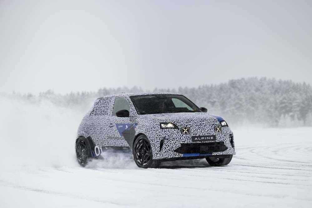 Recta final para el Alpine A290: un deportivo eléctrico que no teme al frío polar 3 Motor16 Alpine A290