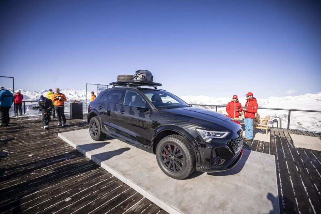 El Audi Q8 e-tron edition Dakar cambia el desierto por la nieve 12 Motor16 Audi Q8 e tron edition Dakar Baqueira Beret 11 Motor16