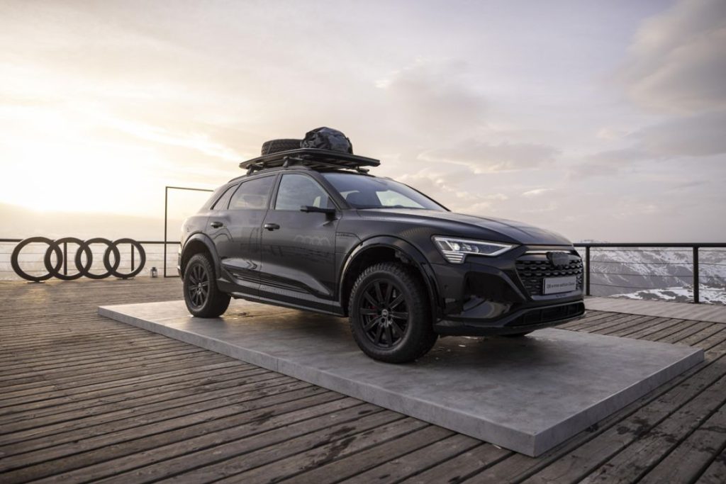 El Audi Q8 e-tron edition Dakar cambia el desierto por la nieve 1 Motor16 Audi Q8 e tron edition Dakar Baqueira Beret 3 Motor16