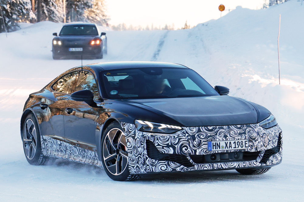 Audi prepara cambios para el e-tron GT 13 Motor16 Audi e tron GT facelift 11 Motor16