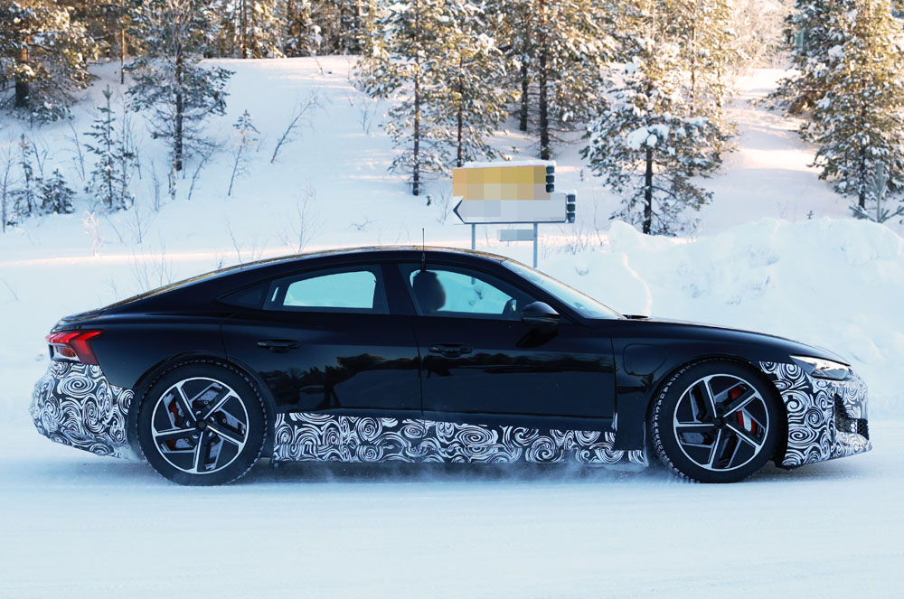 Audi prepara cambios para el e-tron GT 16 Motor16 Audi e tron GT facelift 14 Motor16