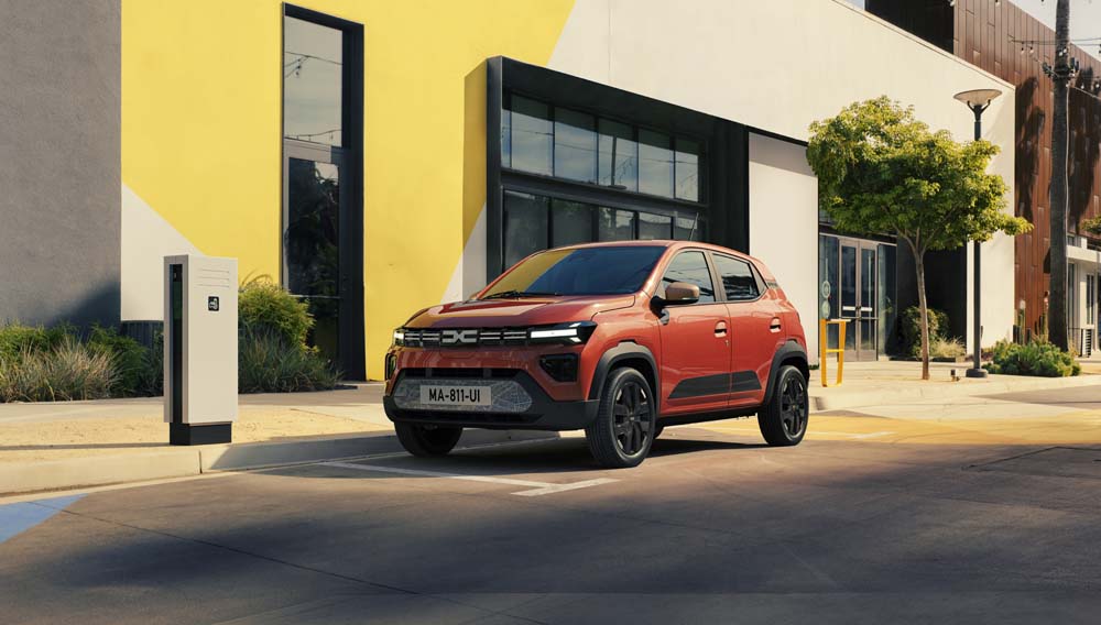 El renovado Dacia Spring ya tiene precio. Y con Moves III es un chollo 1 Motor16 2024 Dacia Spring. Imagen delantera.