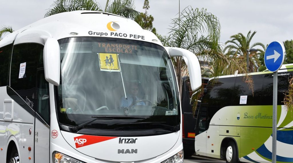 EuropaPress autobus transporte escolar Motor16