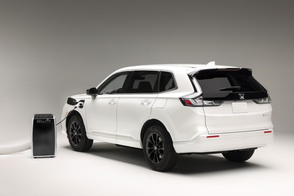 Honda CR-V e:FCEV 2025: El primer PHEV con pila de combustible o el primer vehículo de pila de combustible que se enchufa 12 Motor16 Honda CR V e FCEV 2025 Hydrogen h2 hidrogeno 10 Motor16