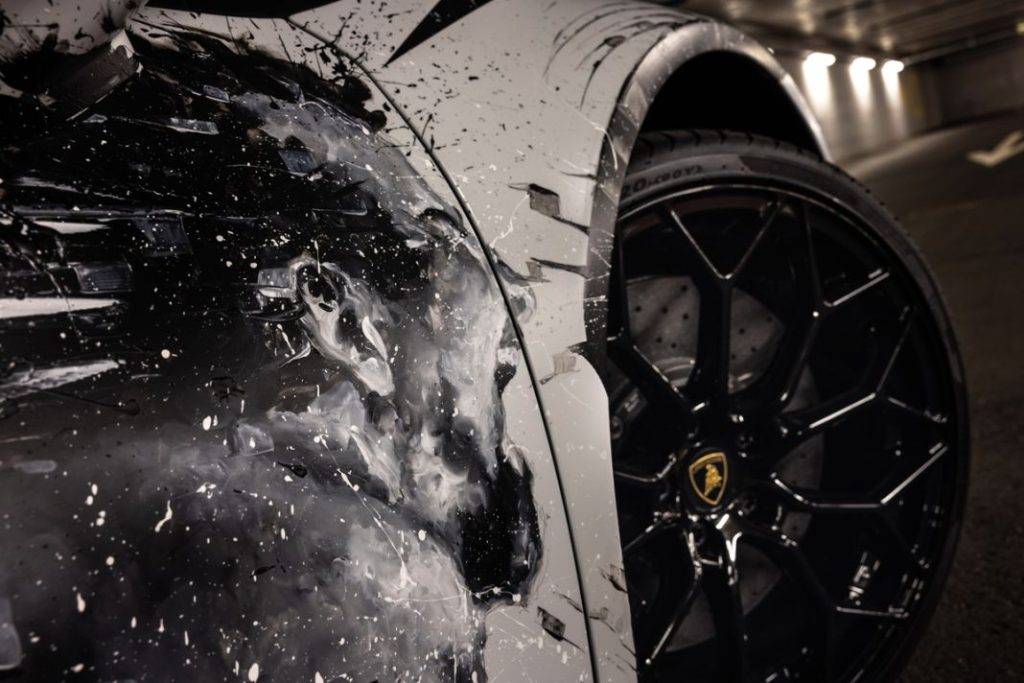 Los modelos más exclusivos de Lamborghini y Ducati se han pintado con los dedos 11 Motor16 Lamborghini Huracan EVO Speciale Paolo Troilo Minotauro13 Motor16