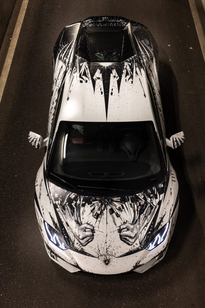 Los modelos más exclusivos de Lamborghini y Ducati se han pintado con los dedos 5 Motor16 Lamborghini Huracan EVO Speciale Paolo Troilo Minotauro8 Motor16