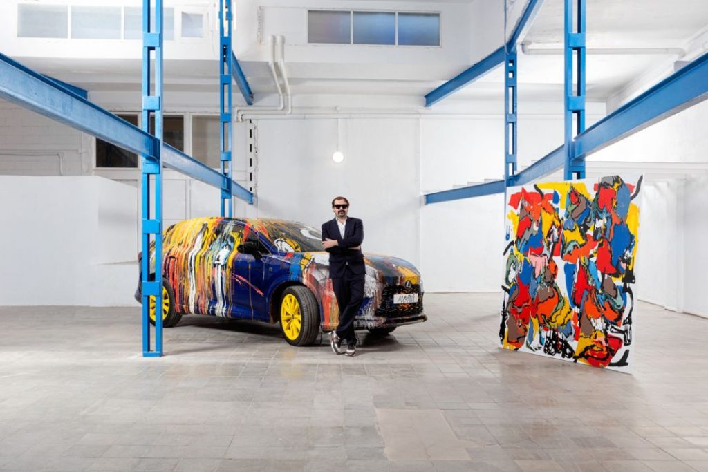 Un Lexus RX único con sello español 10 Motor16 Lexus RX Art Car 2024 Jose Monu11 Motor16