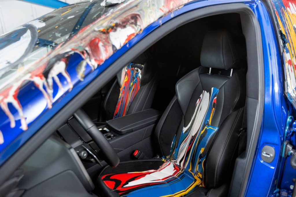 Un Lexus RX único con sello español 4 Motor16 Lexus RX Art Car 2024 Jose Monu5 Motor16