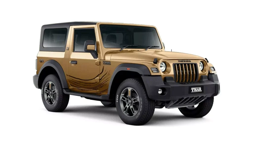 Se llama Mahindra Thar Earth Edition y es algo más que una imitación india del Jeep Wrangler 5 Motor16 Mahindra Thar Earth Edition jeep wrangler 1 Motor16