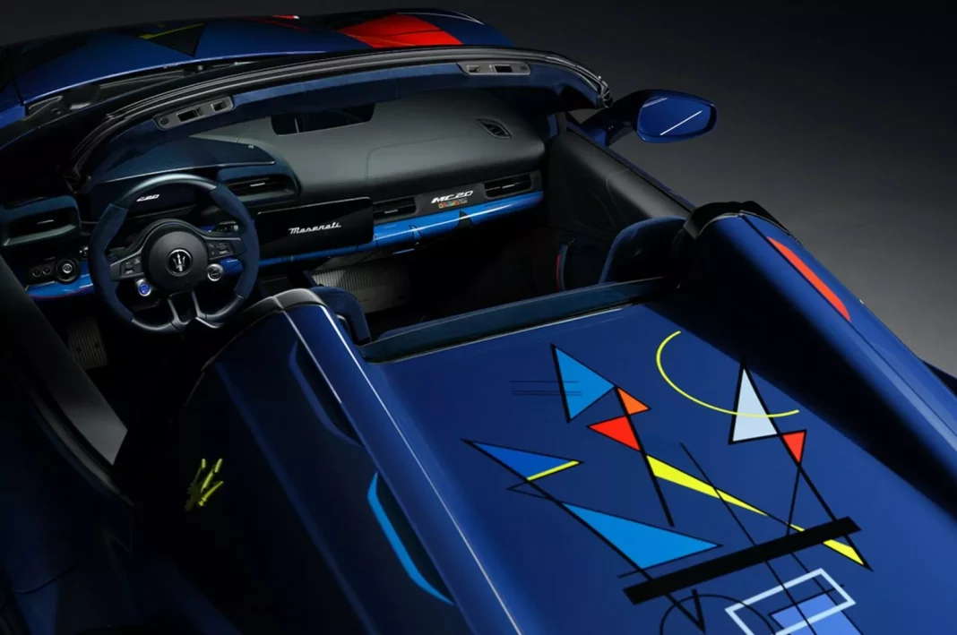 2024 Maserati MC20 Cielo Opera d'Arte. Imagen interior.