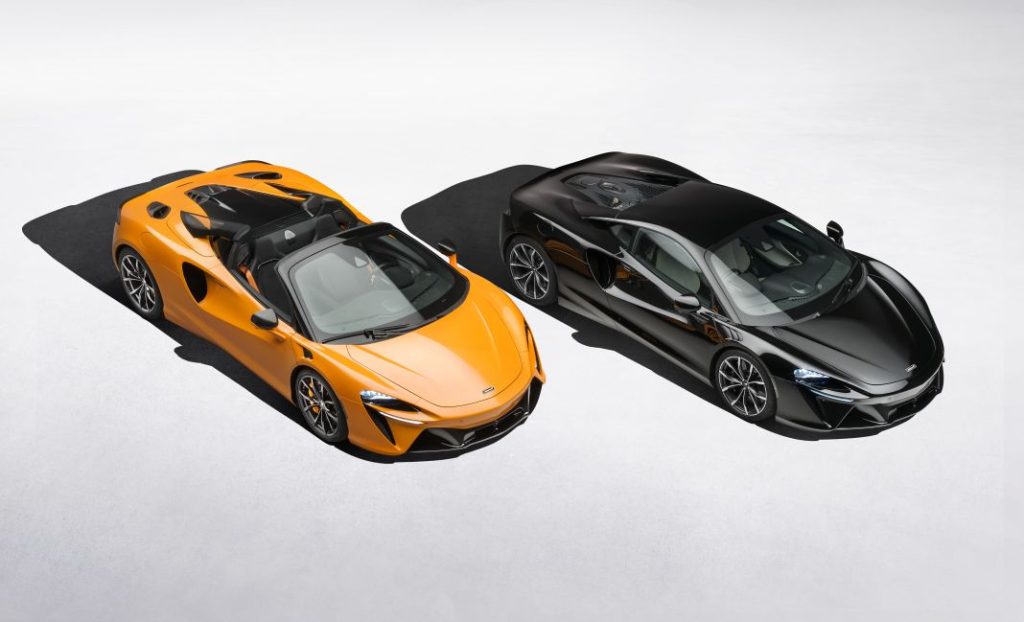 McLaren Artura Spider: El súper deportivo híbrido enchufable, ahora sin techo 4 Motor16 McLaren Artura Spider and Coupe Motor16