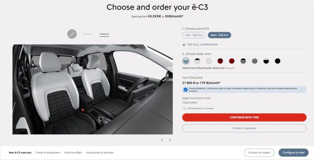 La forma más fácil de comprar un Citroën e-C3 2 Motor16 Nuevo website Citroen3 Motor16