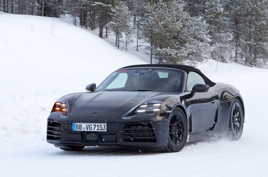 El Porsche 718 Boxster eléctrico se enfrenta de nuevo a las pruebas invernales 19 Motor16 Porsche 718 Boxster electrico 2024 1 14 Motor16