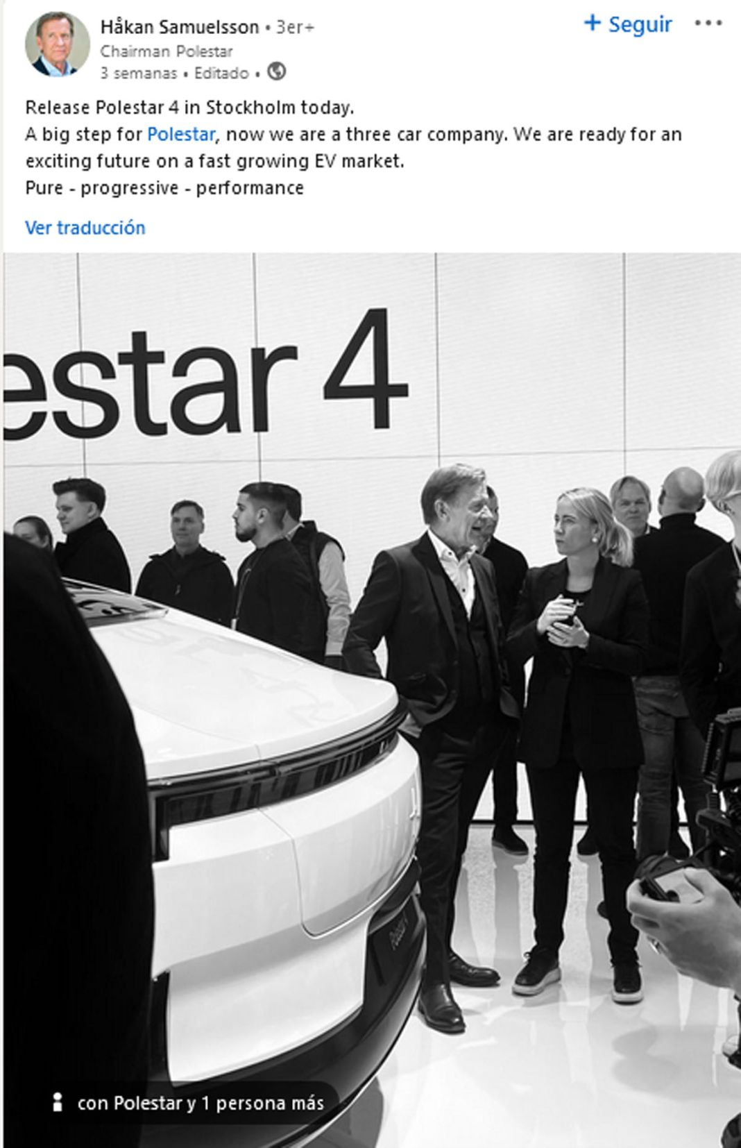 Tiempo de oportunidades para Polestar 1 Motor16 SAMUELSSON POLESTAR 2 Motor16