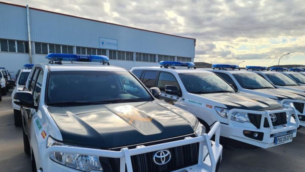 Toyota Land Cruiser. Guardia Civil. Imagen.