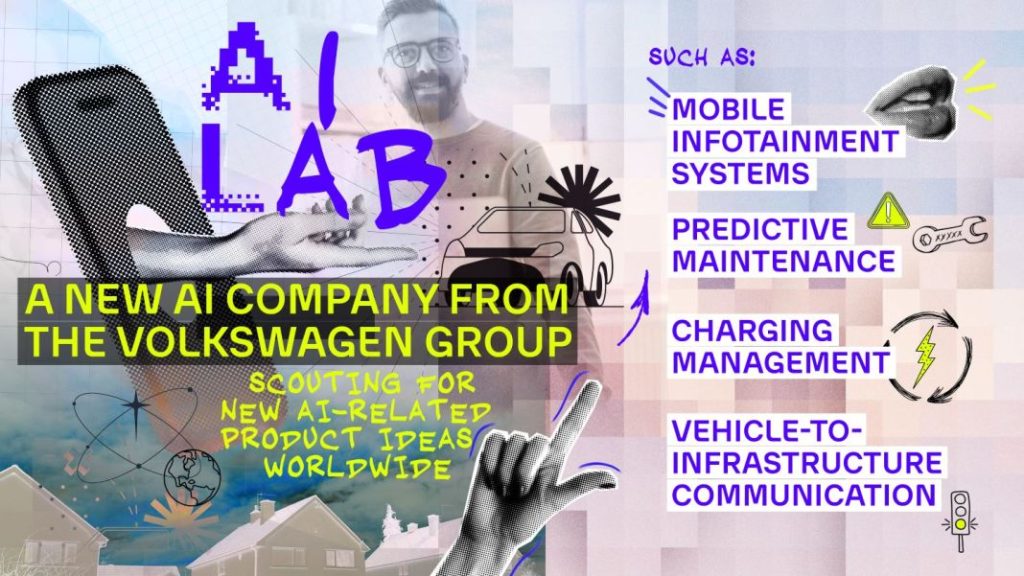 el grupo volkswagen crea su compania de inteligencia artificial Motor16
