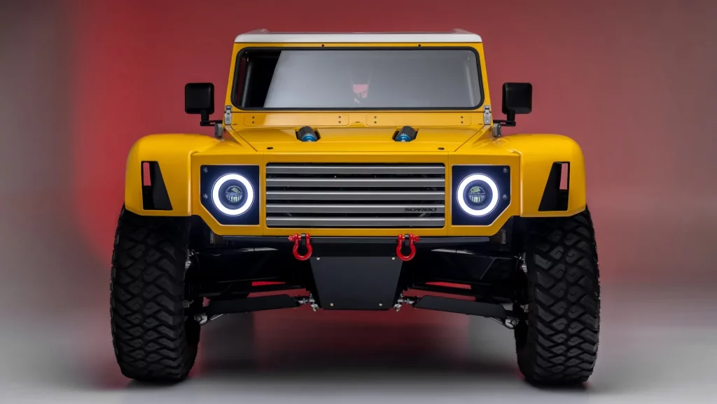 Scarbo SV Rover, el Land Rover Defender que quería ser un 'monster truck' 1 Motor16 scarbo vintage sv rover 100917624 h Motor16