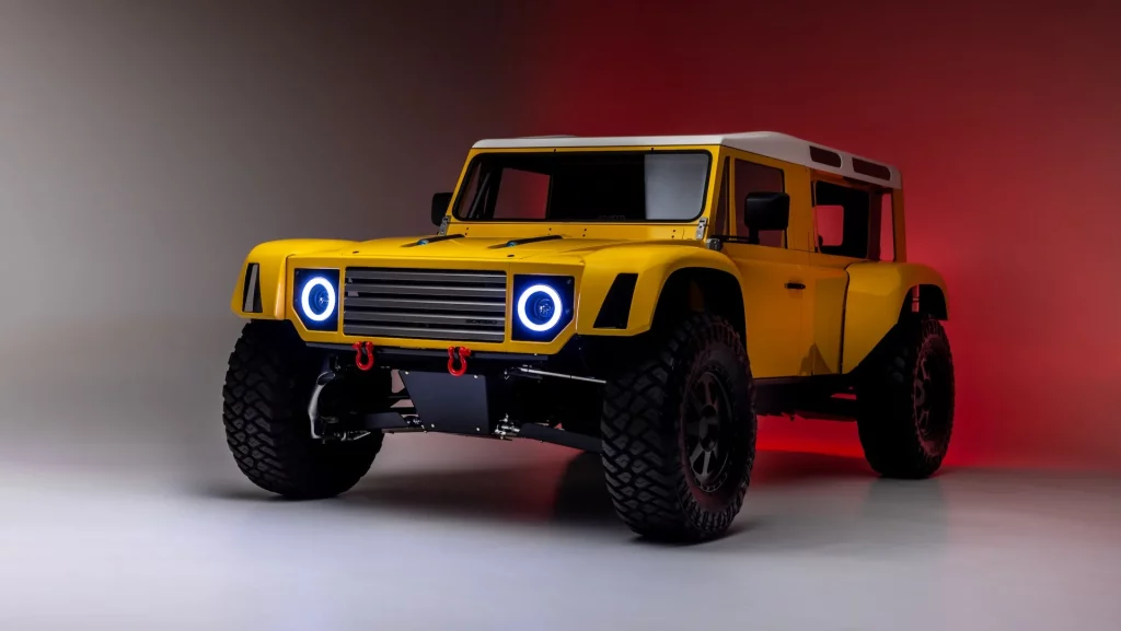 Scarbo SV Rover, el Land Rover Defender que quería ser un 'monster truck' 2 Motor16 scarbo vintage sv rover 100917625 h Motor16