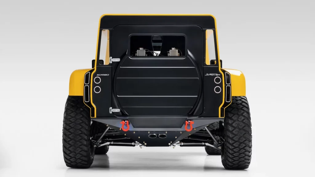 Scarbo SV Rover, el Land Rover Defender que quería ser un 'monster truck' 8 Motor16 scarbo vintage sv rover 100917631 h Motor16
