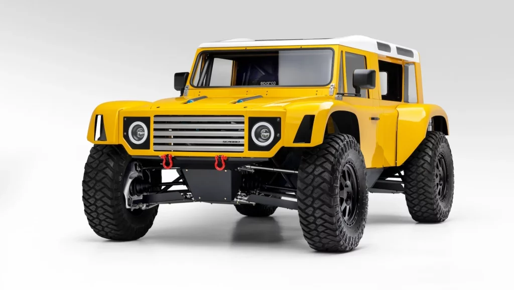 Scarbo SV Rover, el Land Rover Defender que quería ser un 'monster truck' 13 Motor16 scarbo vintage sv rover 100917636 h Motor16