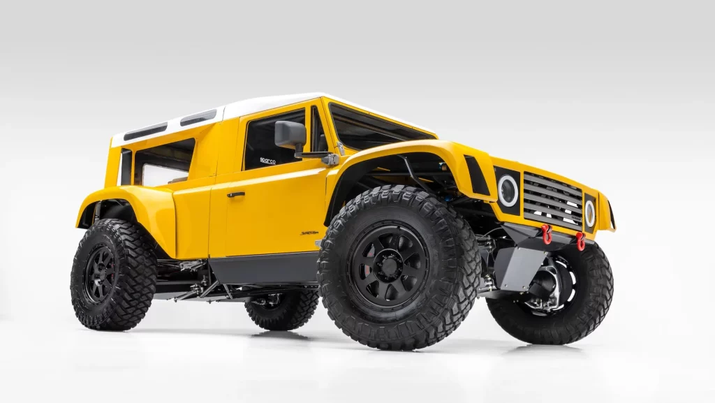 Scarbo SV Rover, el Land Rover Defender que quería ser un 'monster truck' 16 Motor16 scarbo vintage sv rover 100917639 h Motor16