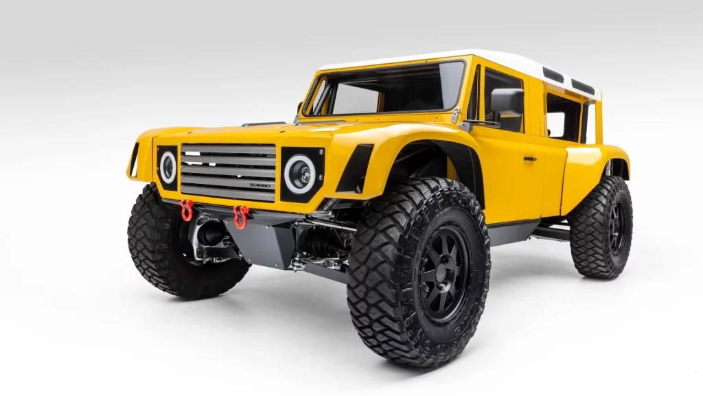 Scarbo SV Rover, el Land Rover Defender que quería ser un 'monster truck' 17 Motor16 scarbo vintage sv rover 100917640 h Motor16