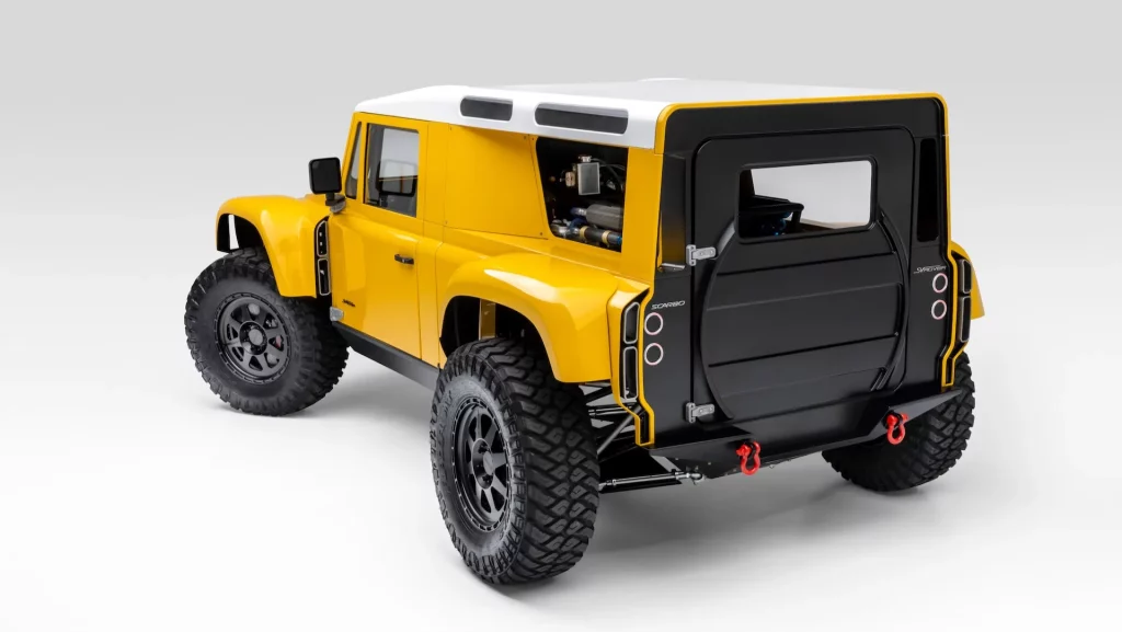 Scarbo SV Rover, el Land Rover Defender que quería ser un 'monster truck' 19 Motor16 scarbo vintage sv rover 100917642 h Motor16