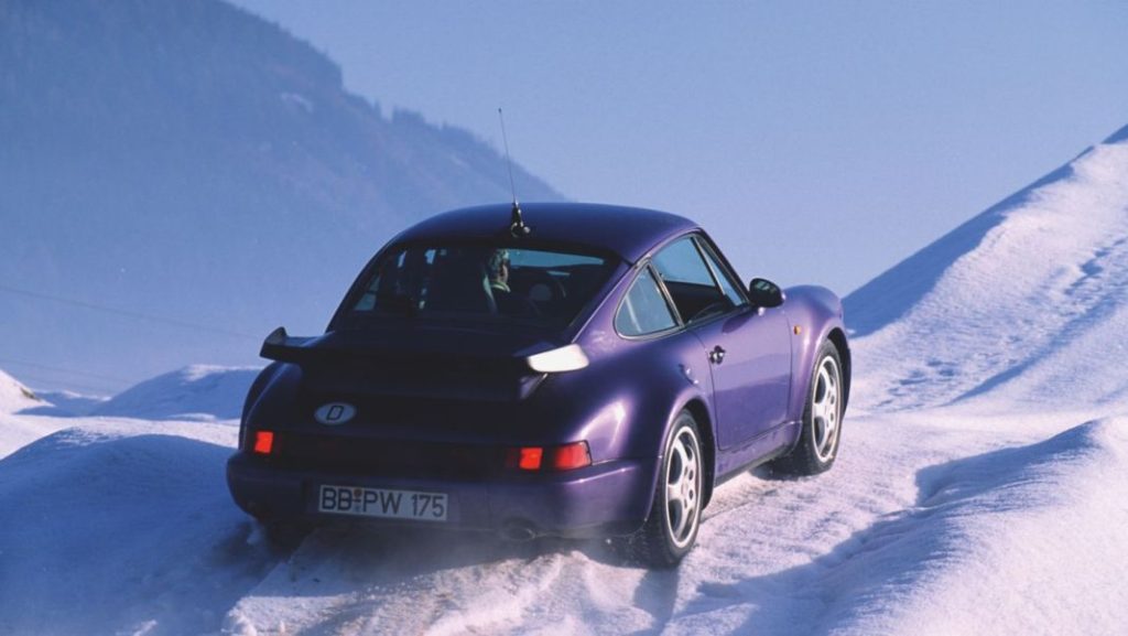 Así pone Porsche a prueba los neumáticos de invierno desde 1961 9 Motor16 1960 Porsche neumaticos invierno Turrach 3 Motor16