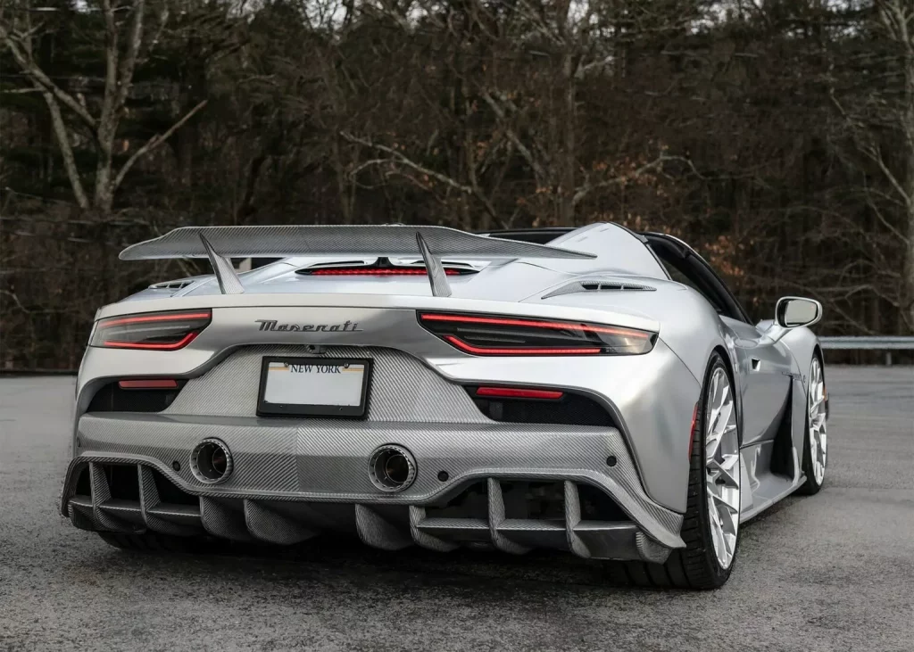 2024 7Design Maserati MC20 Aria Silver Surfer 1 Motor16