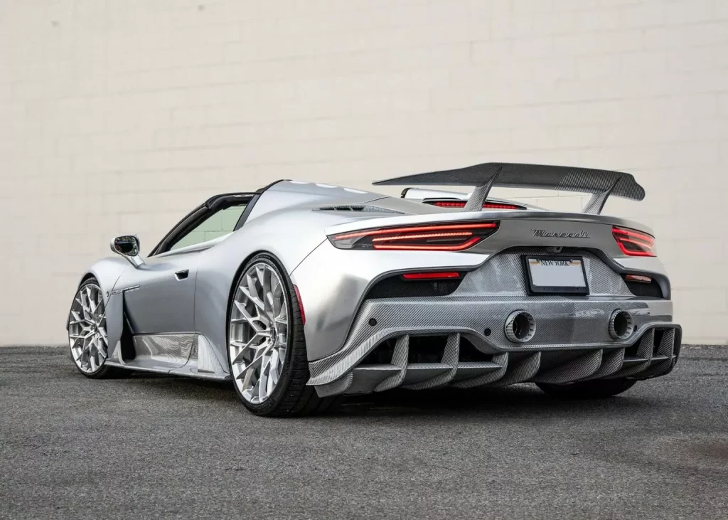 2024 7Design Maserati MC20 Aria Silver Surfer 3 Motor16
