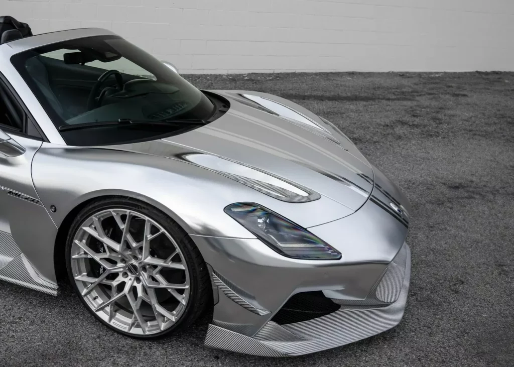 2024 7Design Maserati MC20 Aria Silver Surfer 4 Motor16