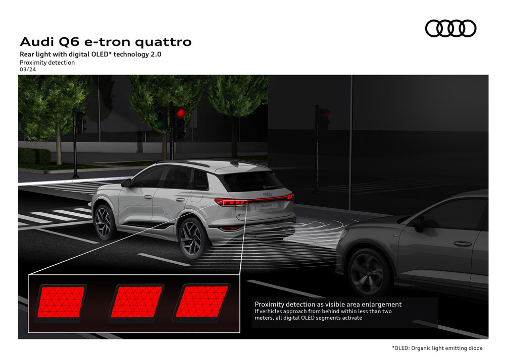 Audi Q6 e-tron: El primero de una prometedora gama de vehículos eléctricos 155 Motor16 2024 Audi Q6 e tron 15 Motor16