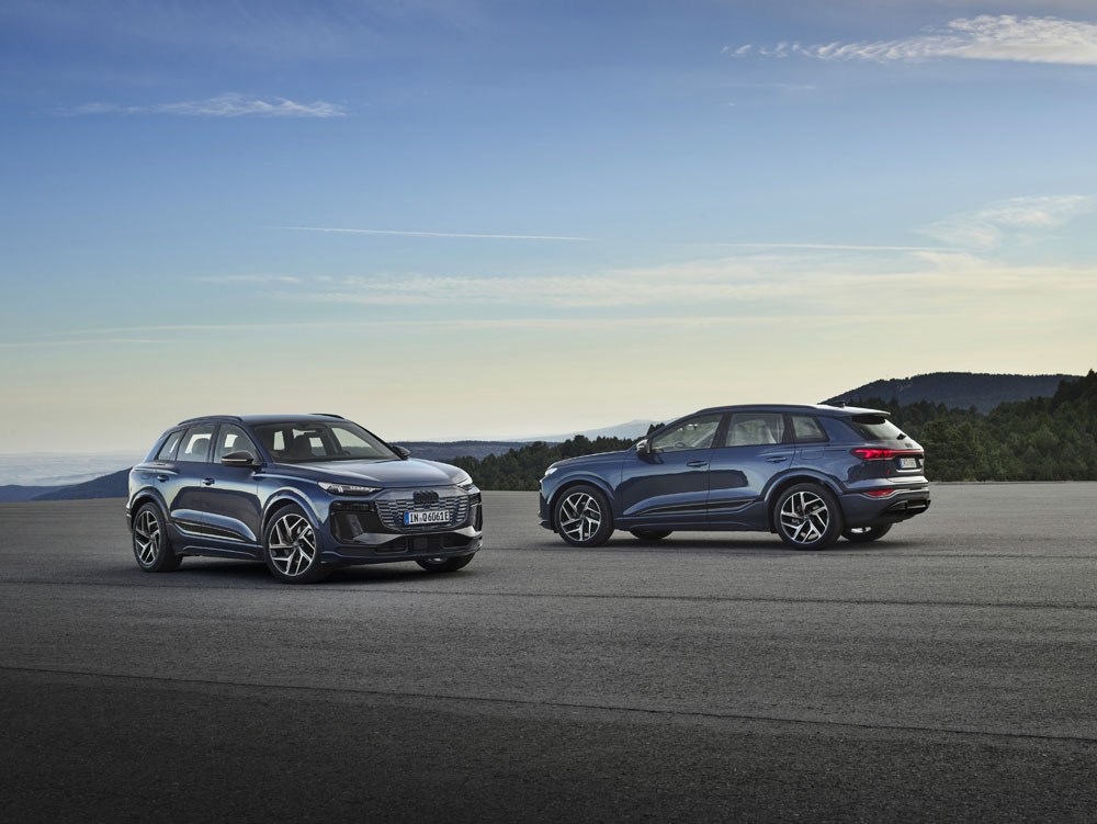 Audi Q6 e-tron: El primero de una prometedora gama de vehículos eléctricos 3 Motor16 2024 Audi Q6 y SQ6 e-tron. Imagen.