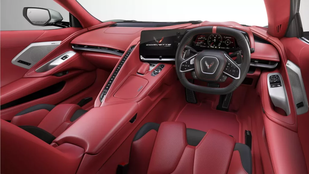 2024 Chevrolet Corvette Heritage Edition. Imagen interior.