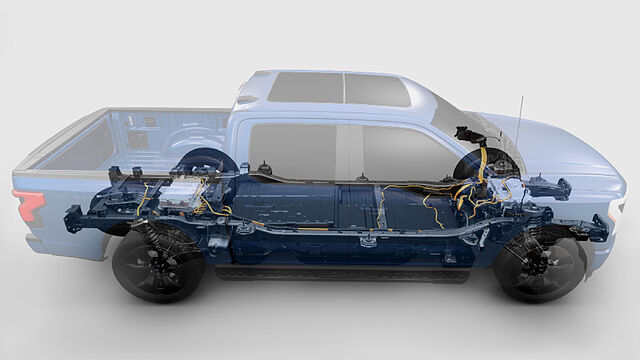 2024 Ford F-150 Lightning. Imagen baterías. Portada.