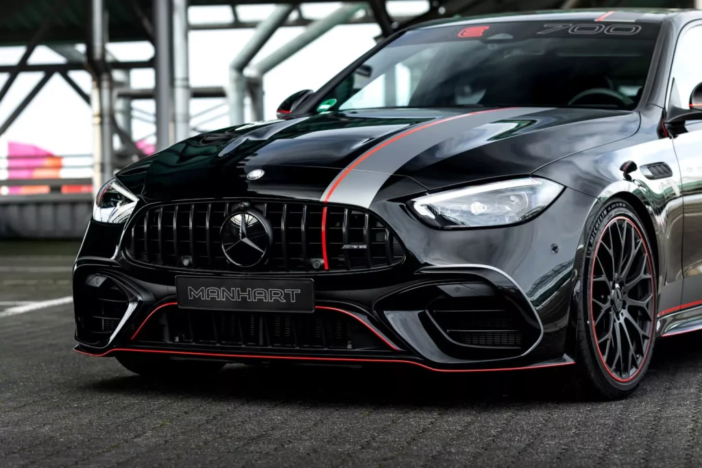 Los 4 cilindros del Mercedes-AMG C 63 S E Performance no son problema para Manhart 11 Motor16 2024 MANHART CRE700 Mercedes AMG C63 S E Performance 8 Motor16