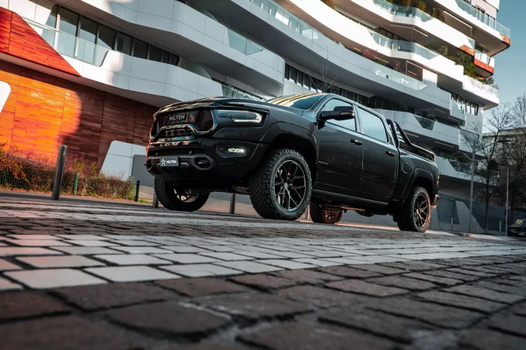 El RAM 1500 TRX llega a Europa de la mano de Militem y con sabor italiano 9 Motor16 2024 Militem Magnum 700 RAM 1500 1 Motor16