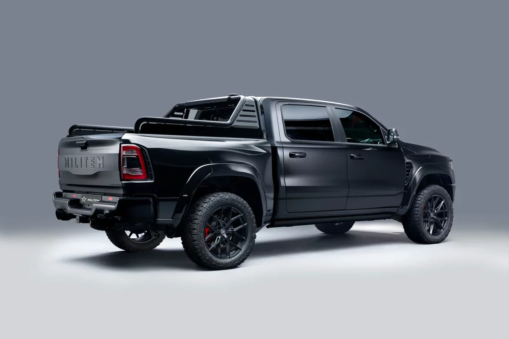 El RAM 1500 TRX llega a Europa de la mano de Militem y con sabor italiano 2 Motor16 2024 Militem Magnum 700. RAM 1500 TRX. Imagen estudio.