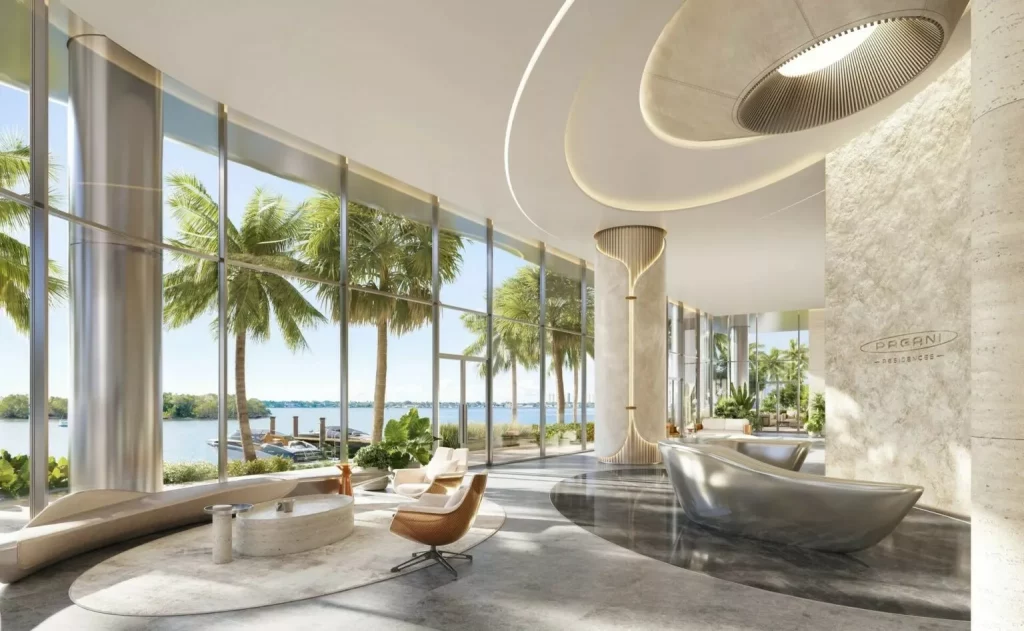 2024 Pagani Residences Miami. Imagen interior.