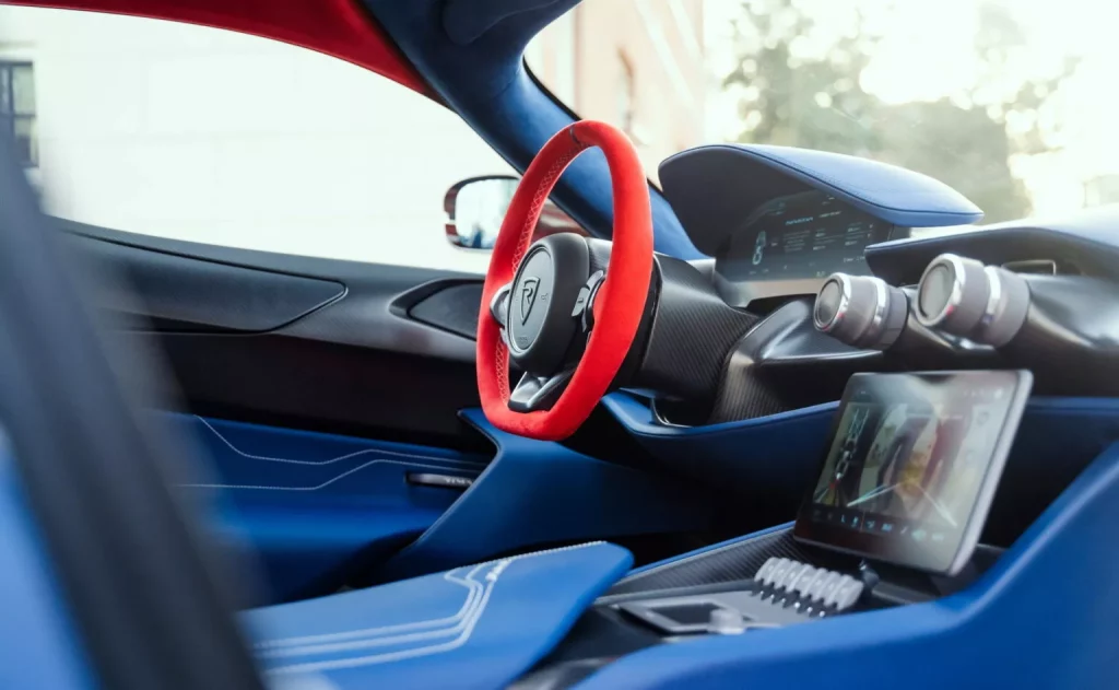 2024 Rimac Nevera Holanda. Imagen interior.