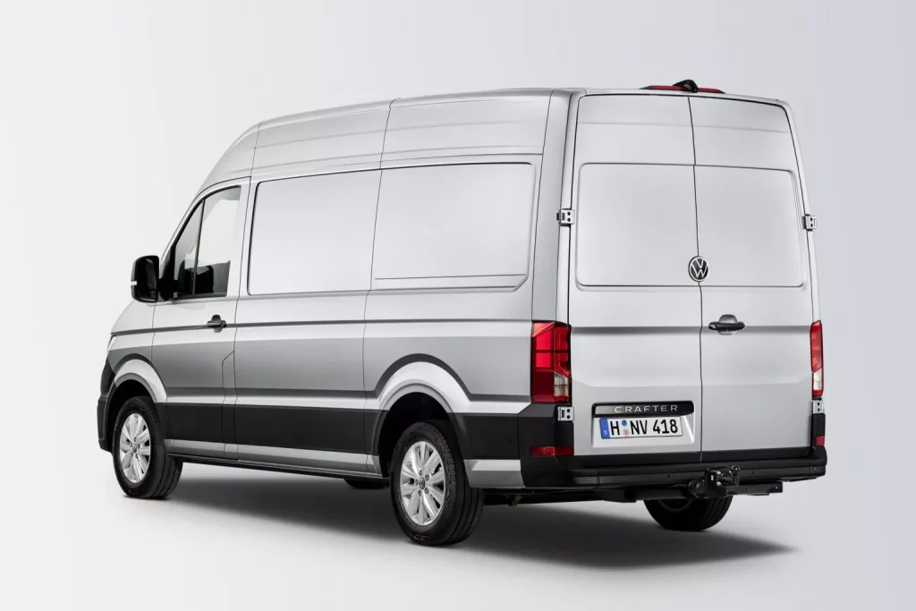 2024 Volkswagen Crafter. Imagen trasera.